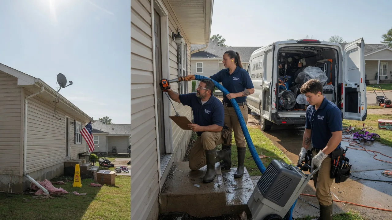 Ceiling Water Damage Restoration in Pottersville, MO near me
